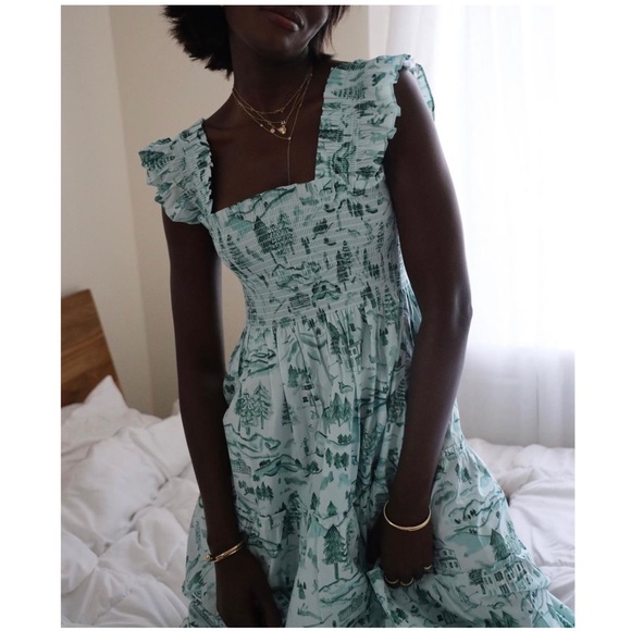 Hill House Dresses & Skirts - HILL HOUSE Ellie Midi Dress - Ski Chalet